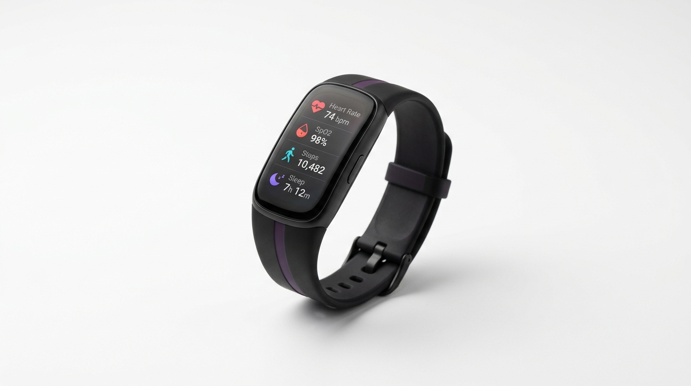 Smart AI Health Monitoring Band